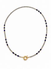 Carica l'immagine nel visualizzatore di Gallery, Collana BLU VELVET lunga