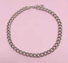 Carica l'immagine nel visualizzatore di Gallery, Collana CATENA maglia GROUMETTE argento