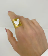 Load image into Gallery viewer, Anello SWEET HEART ORO BIANCO