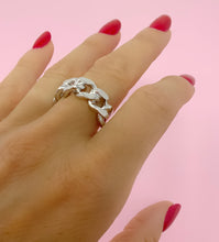 Load image into Gallery viewer, Anello catena ROMA SILVER