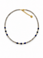 Carica l'immagine nel visualizzatore di Gallery, Collana BLU VELVET CORTA