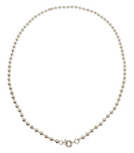 Load image into Gallery viewer, Collana BUBBLE MEDIUM lunga ARGENTO