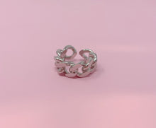 Load image into Gallery viewer, Anello catena ROMA SILVER