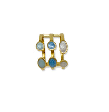 Carica l'immagine nel visualizzatore di Gallery, Anello PETRA azzurro