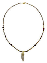 Carica l&#39;immagine nel visualizzatore di Gallery, Collana SUNSET STONE CORNO
