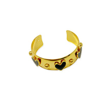 Carica l&#39;immagine nel visualizzatore di Gallery, Bracciale SWEET HEART ORO BLACK
