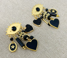 Carica l&#39;immagine nel visualizzatore di Gallery, Orecchino MAXI BLACK-EYE
