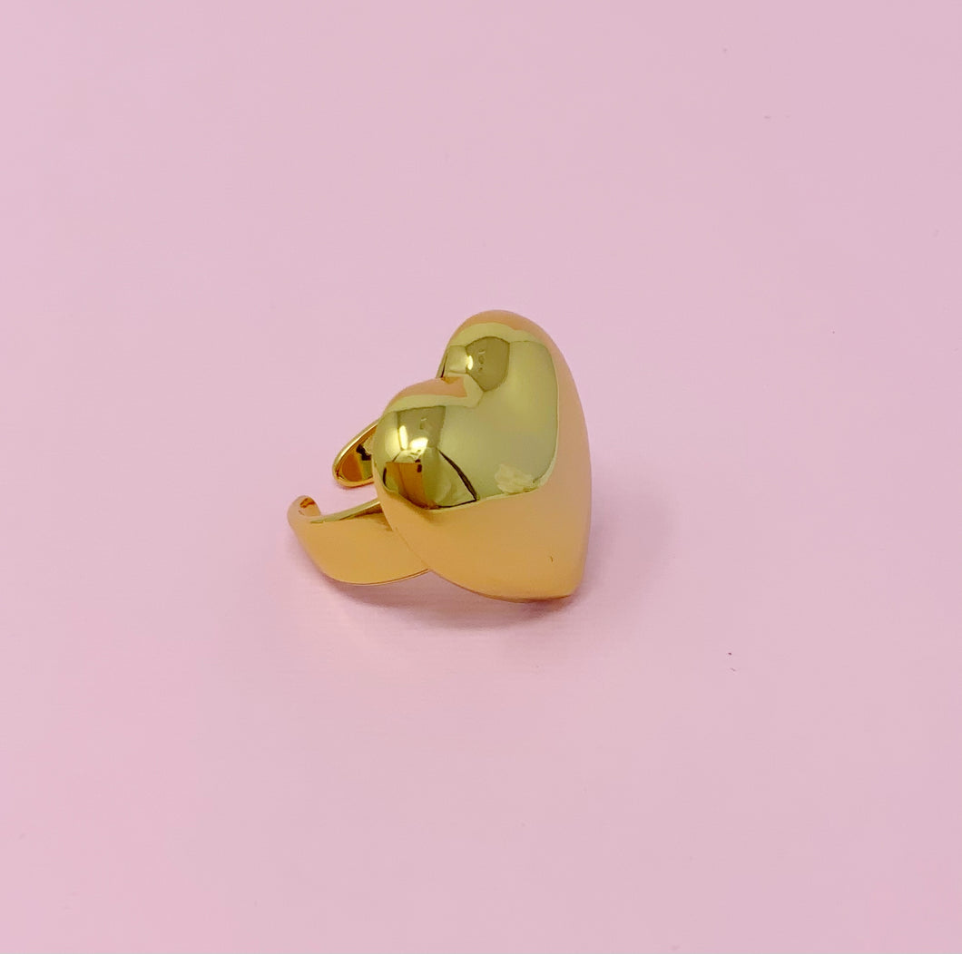 Anello MINI BUBBLE HEART ORO