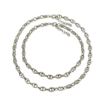 Carica l&#39;immagine nel visualizzatore di Gallery, Collana MINI NAVY 44 CM ARGENTO
