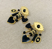 Carica l&#39;immagine nel visualizzatore di Gallery, Orecchino MAXI BLACK-EYE
