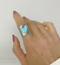 Carica l&#39;immagine nel visualizzatore di Gallery, ANELLO SWEET HEART ARGENTO
