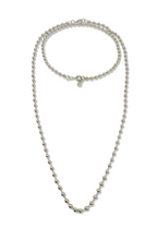Carica l&#39;immagine nel visualizzatore di Gallery, Collana BUBBLE MEDIUM lunga ARGENTO
