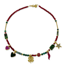 Carica l&#39;immagine nel visualizzatore di Gallery, COLLANA EMILY charms
