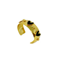 Carica l&#39;immagine nel visualizzatore di Gallery, Bracciale SWEET HEART ORO BLACK
