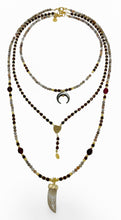 Carica l&#39;immagine nel visualizzatore di Gallery, Collana SUNSET STONE CORNO

