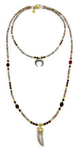 Carica l&#39;immagine nel visualizzatore di Gallery, Collana SUNSET STONE CORNO
