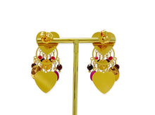 Carica l&#39;immagine nel visualizzatore di Gallery, Orecchini LILY BORDEAUX
