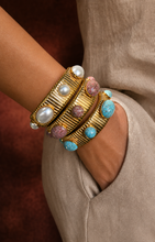 Carica l'immagine nel visualizzatore di Gallery, Bracciale ARIZONA PIETRE ROSA
