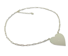 Load image into Gallery viewer, Collana ONE HEART SILVER
