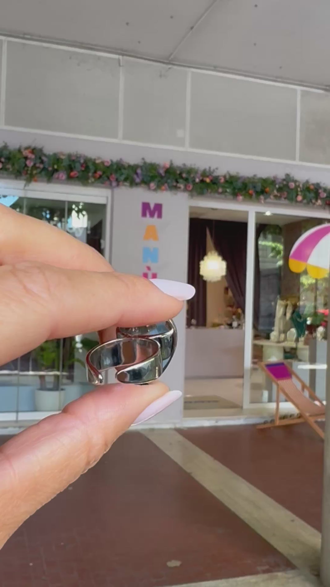 Anello MINI BUBBLE HEART ARGENTO