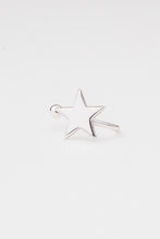 Load image into Gallery viewer, STAR SILVER PIERCING RING
