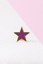 Load image into Gallery viewer, PURPLE STAR EARRING

