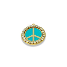 Load image into Gallery viewer, Charm PEACE TIffany
